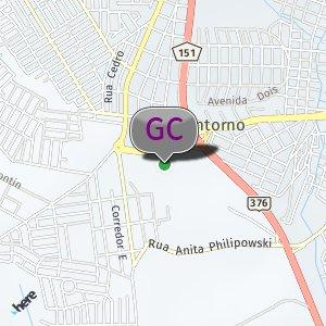 Rotatória em frente ao atacadão