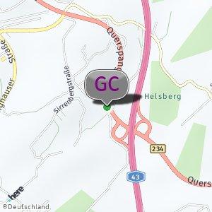 Parkplatz an der A43
