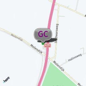 Buttervliet, Shell Tankstation te Numansdorp