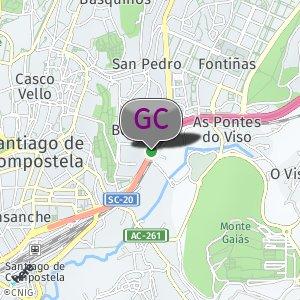 Paso bajo nivel Av. de Lugo y Rúa da Batalla de Clavijo