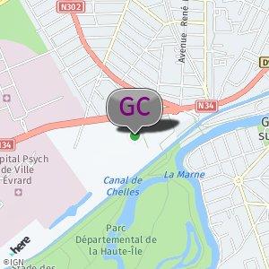 Canal de Chelles, derrière Super U