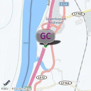 Autobahnbrücke A8 Grenze Suben