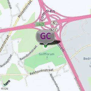 Bos aan Golfterrein