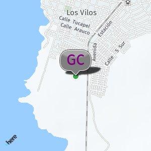 Detrás de las casas