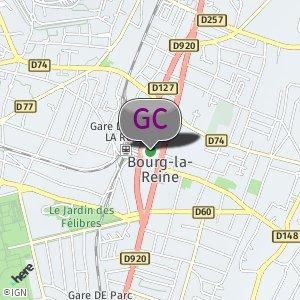 Derrière le Marché de Bourg la Reine