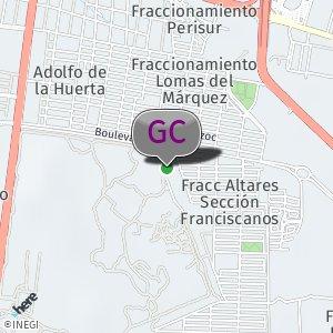Gimnasio Guevara y alrededores