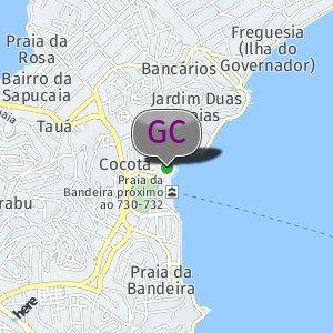 Praia do Cocotá - ao lado da UPA/Barcas