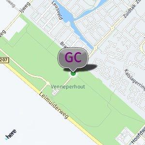Bij de stoplichten over de busbaan