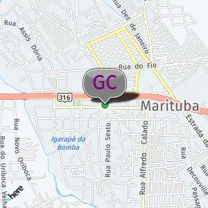 Banheiro da Praça da Matriz de Marituba