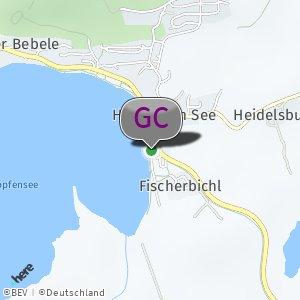 Öffentliche Toilette mit Gloryhole am Campingplatz Hopfensee