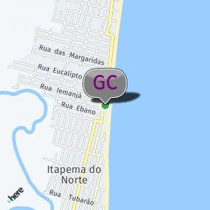 Perto das quadras de areia