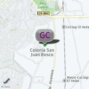 Camino al Colegio El Vedat
