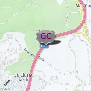Área de servicio del autopista