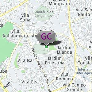 Atrás cemitério do Campo Grande