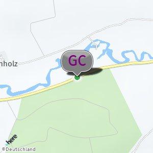 Parkplatz gegenüber in wald reinlaufen