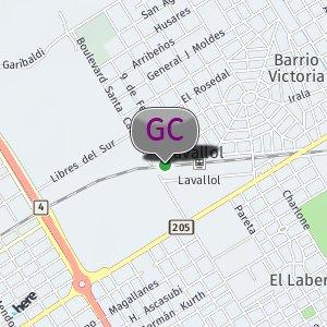 Ingreso trasero a los hilos de carga paralelo a las vías
