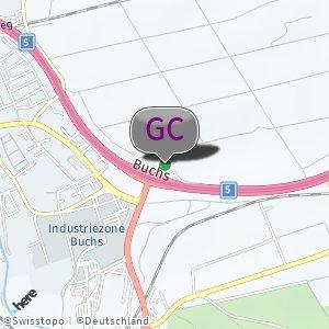 Parkplatz a1 Zubringer buchs