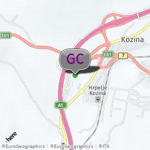 Distributore in autostrada
