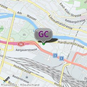 WC's in Parkhaus Hardturm