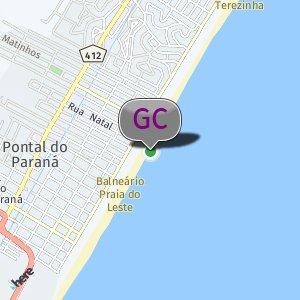 Deck beira mar pegacao anoite