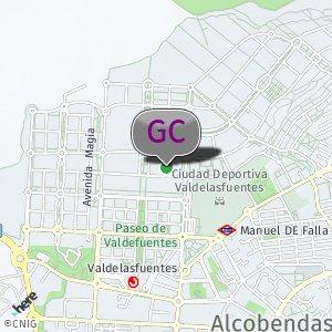 Parque entre Edificios