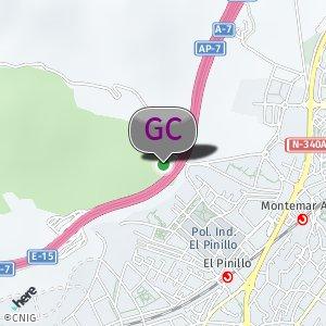 Zona pinar de la cantera
