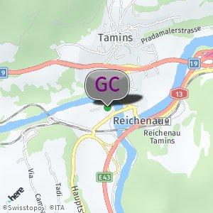 Kiesparkplatz oder am rhein