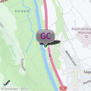 Autobahnrastplatz Mit Restaurant