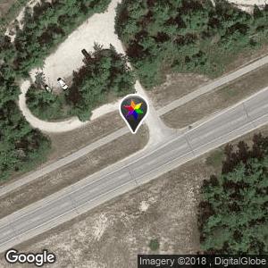 Boat ramp roadside pull off