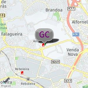 Mata da estação Amadora Este
