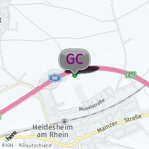 A60 Parkplatz Heidenfahrt Richtung Mainz 