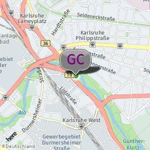 Felsstrabe (park) close to entenfang station