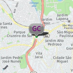 Passarela jacu pêssego sentido Ayrton Senna