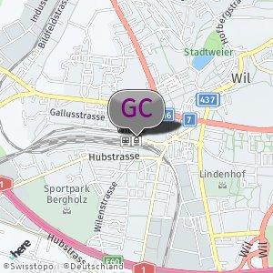 Wil SG Bahnhofplatz