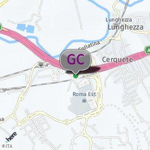 Parcheggio dietro il C.c Roma est