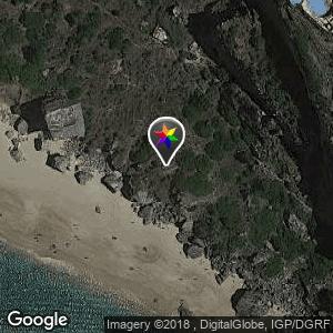 Playa da California, zona rocas