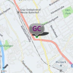 Öffentliches WC neben Lidl -  gegenüber Stadion Liebenau, Gr