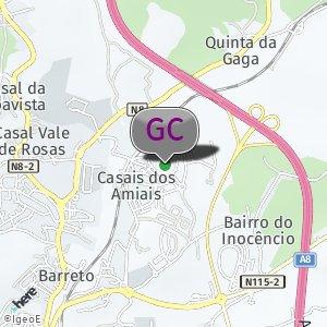 Está localizado na parte de trás da Arena