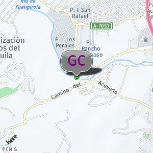 Camino de tierra al lado de la Avenida Andalucía