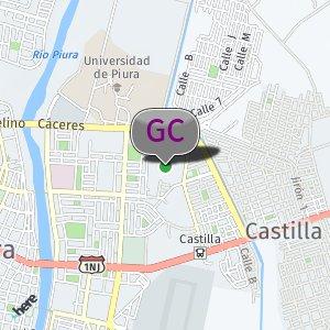 Detrás del edificio Monterrico