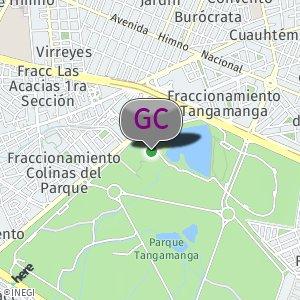 Tangamanga 1 baños por el Gym