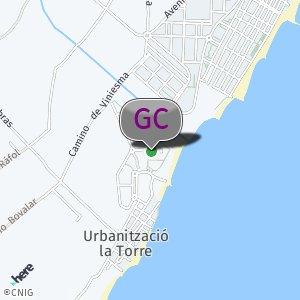 Zona cruising al lado de la playa nudista