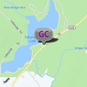 Tobyhanna lake parking lot or trails