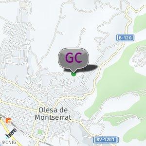 Parking del club de tenis Olesa