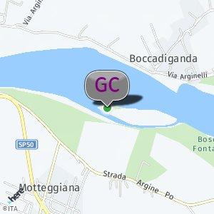 Spiaggia sul Po a Motteggiana