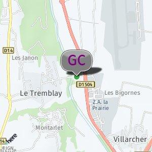 Rd1504 - Aire De Repos Route Entre Chambery Et Le Bourget