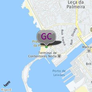 Praia de Leça noite