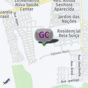 Rua deserta, proximo Marista