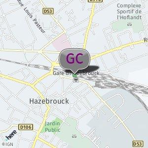 Gare point de départ pour bois discret