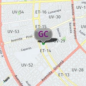Estacionamiento con baños